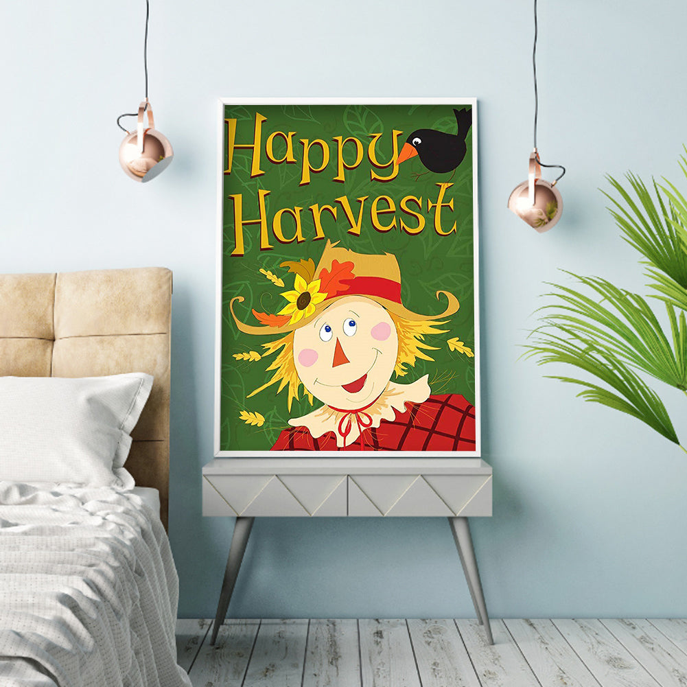 Scarecrow - Full Round Drill Diamond Painting 30*40CM