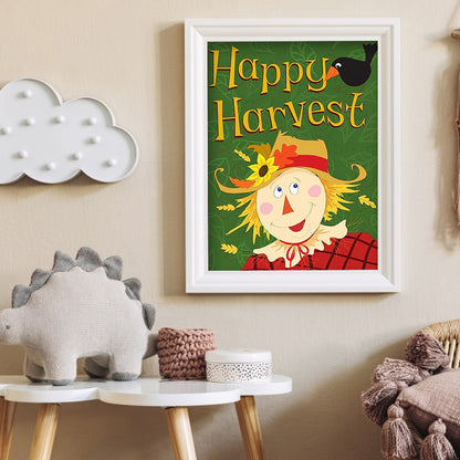 Scarecrow - Full Round Drill Diamond Painting 30*40CM