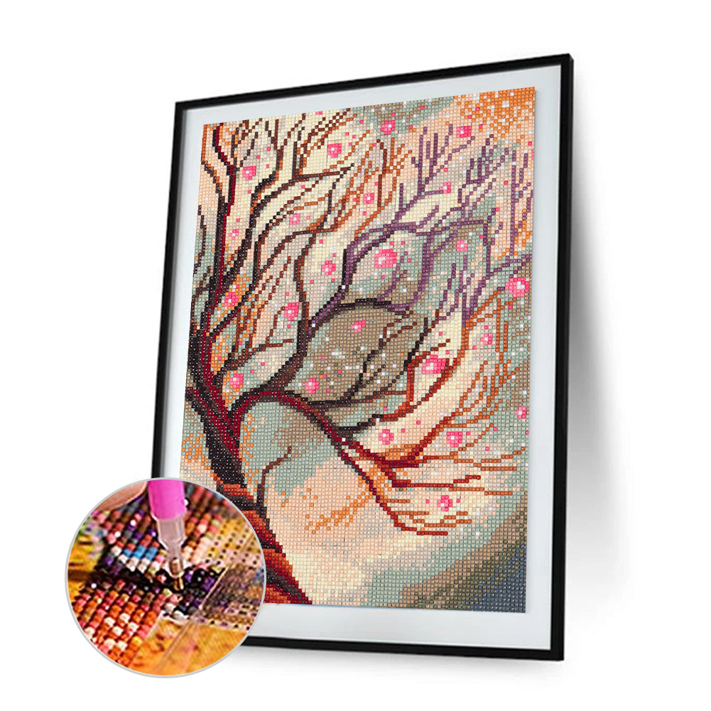 Life Tree - Square Drill Diamond Painting 30*40CM