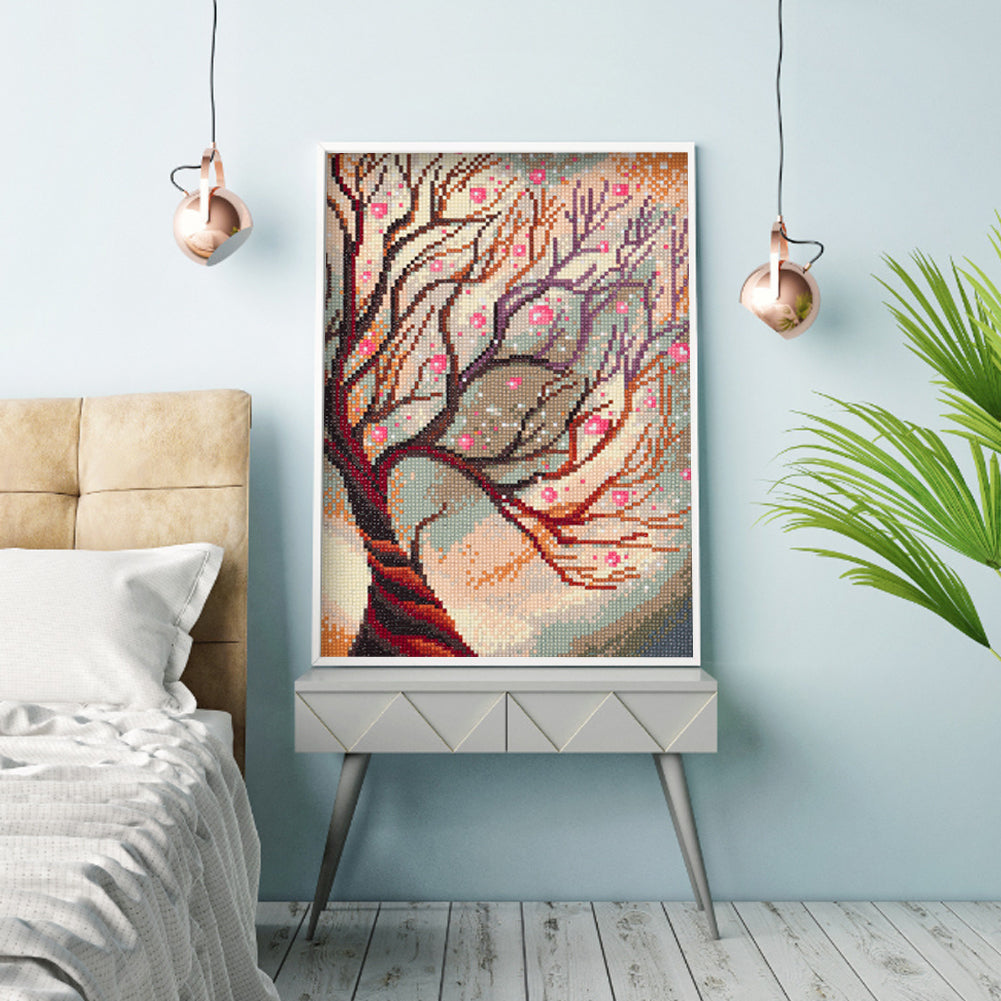 Life Tree - Square Drill Diamond Painting 30*40CM