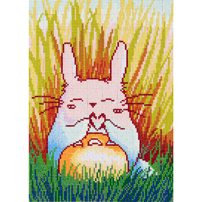 Totoro - Square Drill Diamond Painting 30*40CM