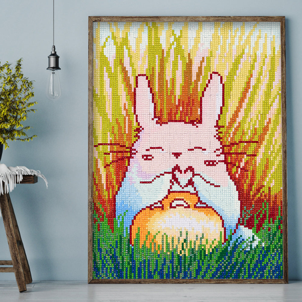 Totoro - Square Drill Diamond Painting 30*40CM