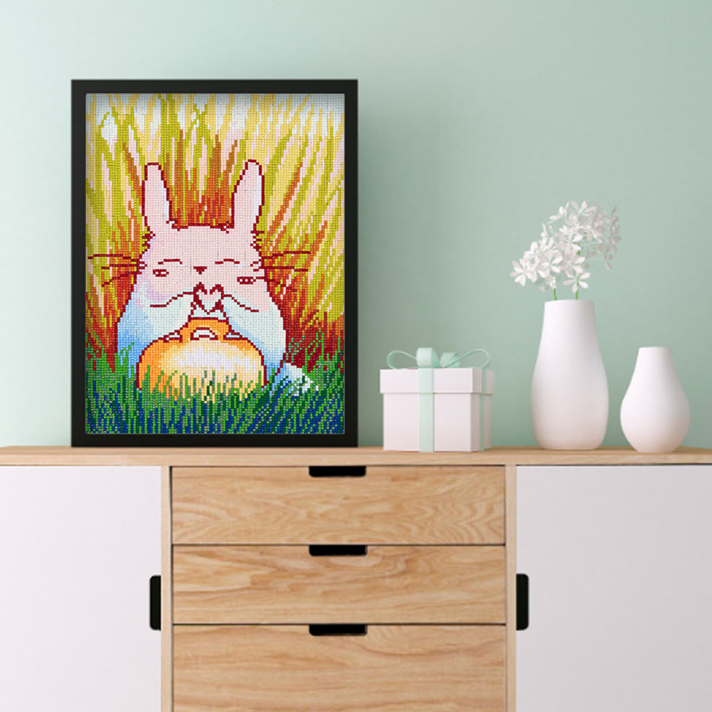 Totoro - Square Drill Diamond Painting 30*40CM