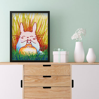 Totoro - Square Drill Diamond Painting 30*40CM