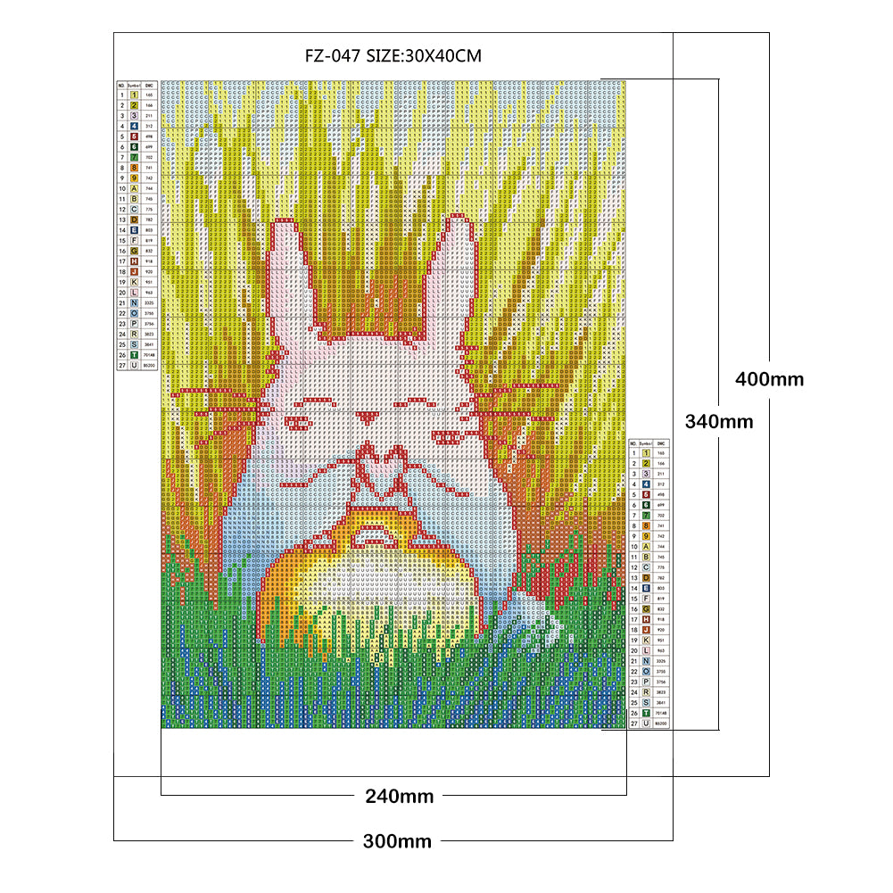 Totoro - Square Drill Diamond Painting 30*40CM