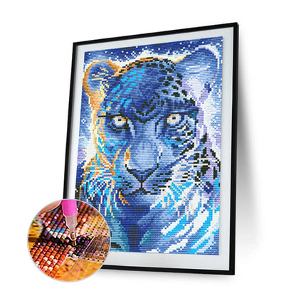 Luminous Tiger - Full Round Drill Diamond Painting 30*40CM