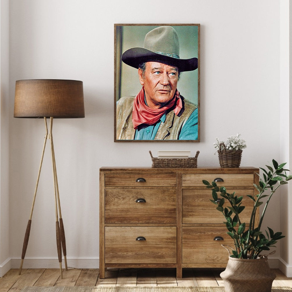 Western Cowboy - Full Square Drill Diamond Painting 30*40CM