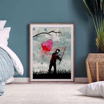 Boy - Full Round Drill Diamond Painting 30*40CM