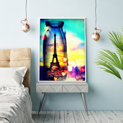 Tower Bottle - Full Square Drill Diamond Painting 40*50CM