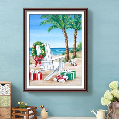 Summer Beach - Full Round Drill Diamond Painting 30*40CM