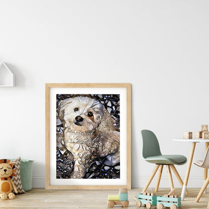 Dog - Full Round Drill Diamond Painting 30*40CM