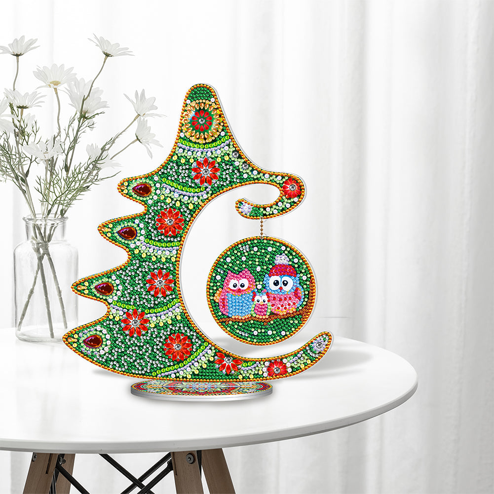 DIY Diamond Painting Special-Shaped Home Desk Table Decor Christmas Craft