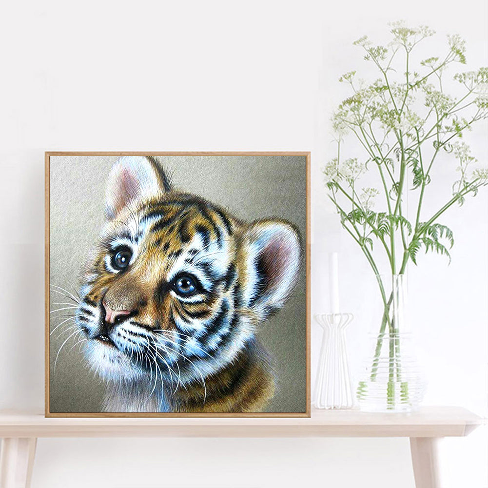 Tiger - Full Square Drill Diamond Painting 30*30CM