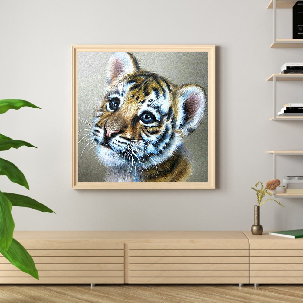 Tiger - Full Square Drill Diamond Painting 30*30CM