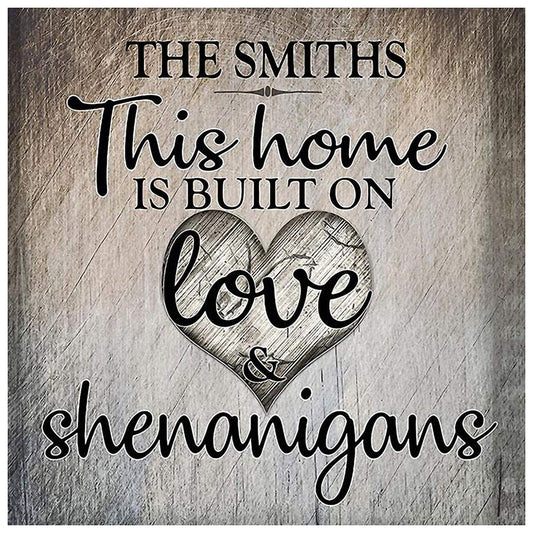 Love Alphabet - Full Round Drill Diamond Painting 30*30CM