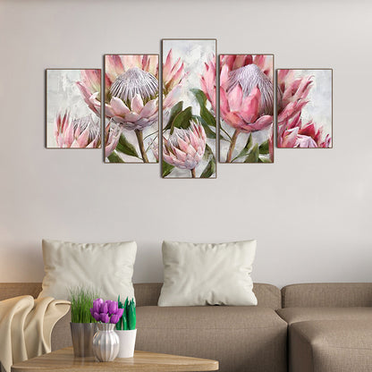 Emperor Flowers - Full Round Drill Diamond Painting 95*45CM