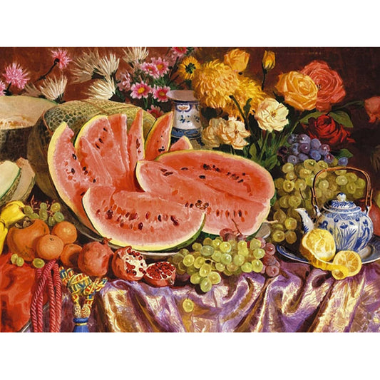 Fresh Fruits - Full Square Drill Diamond Painting 40*30CM