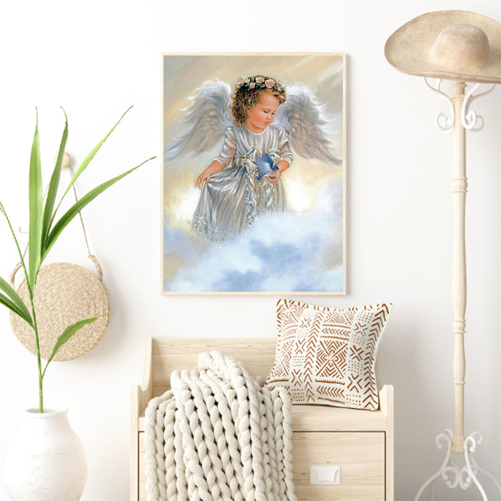 Angel Baby - Full Round Drill Diamond Painting 30*40CM