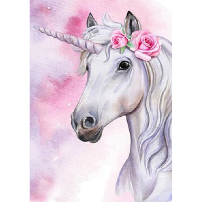 Unicorn - Full Round Drill Diamond Painting 30*40CM