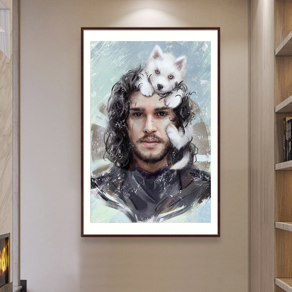 Game of Thrones - Full Round Drill Diamond Painting 40*60CM