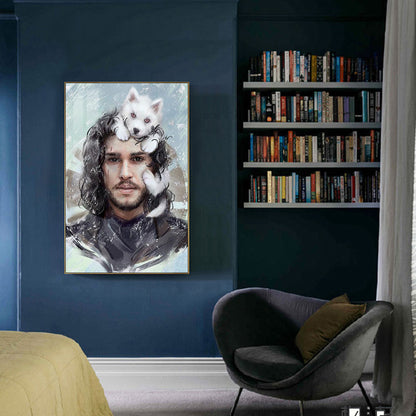 Game of Thrones - Full Round Drill Diamond Painting 40*60CM