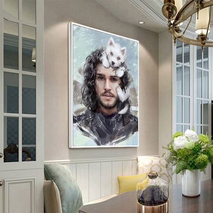 Game of Thrones - Full Round Drill Diamond Painting 40*60CM