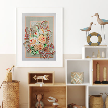 Paper Quilling - Special Shaped Drill Diamond Painting 30*40CM
