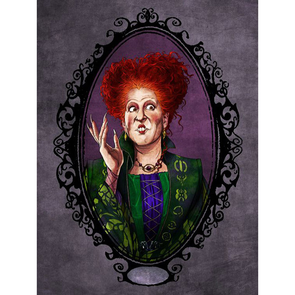 Halloween Character - Full Round Drill Diamond Painting 30*40CM