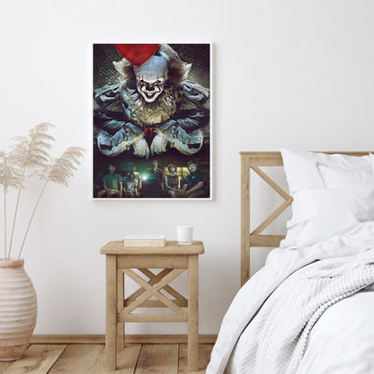 Horror Figure - Full Round Drill Diamond Painting 30*40CM