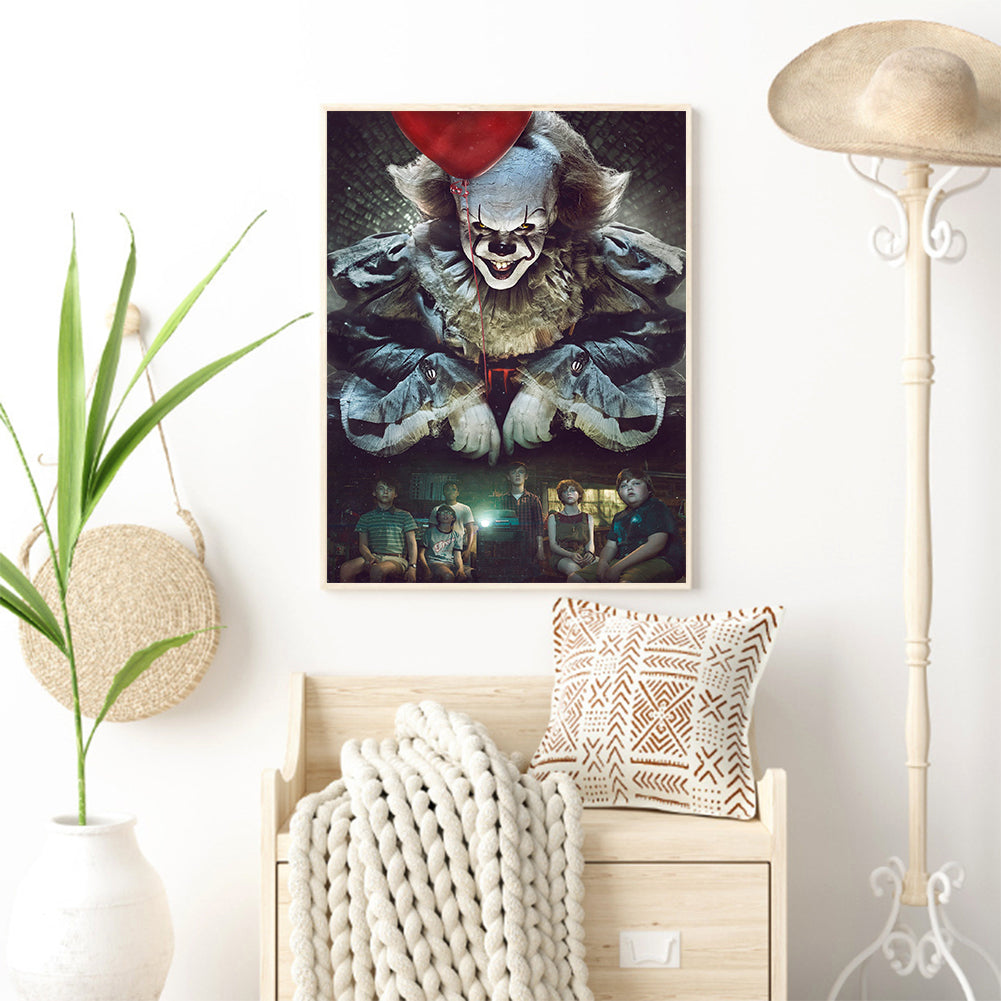 Horror Figure - Full Round Drill Diamond Painting 30*40CM