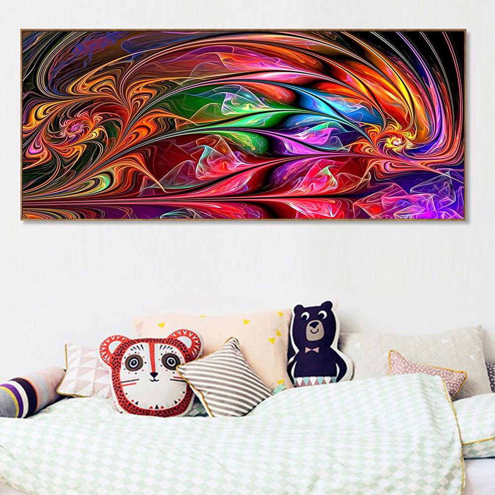 Colored Light - Full Round Drill Diamond Painting 80*40CM