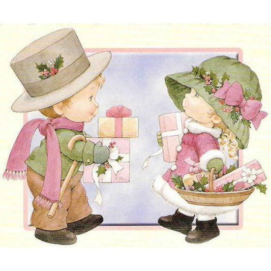 Kids Presents - Full Round Drill Diamond Painting 40*30CM