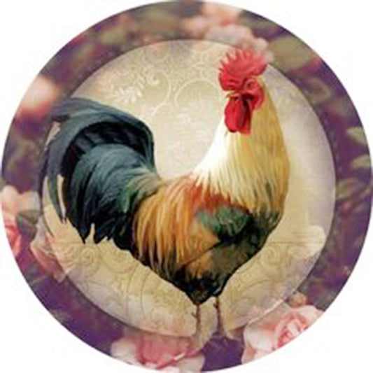 Rooster - Full Round Drill Diamond Painting 40*40CM