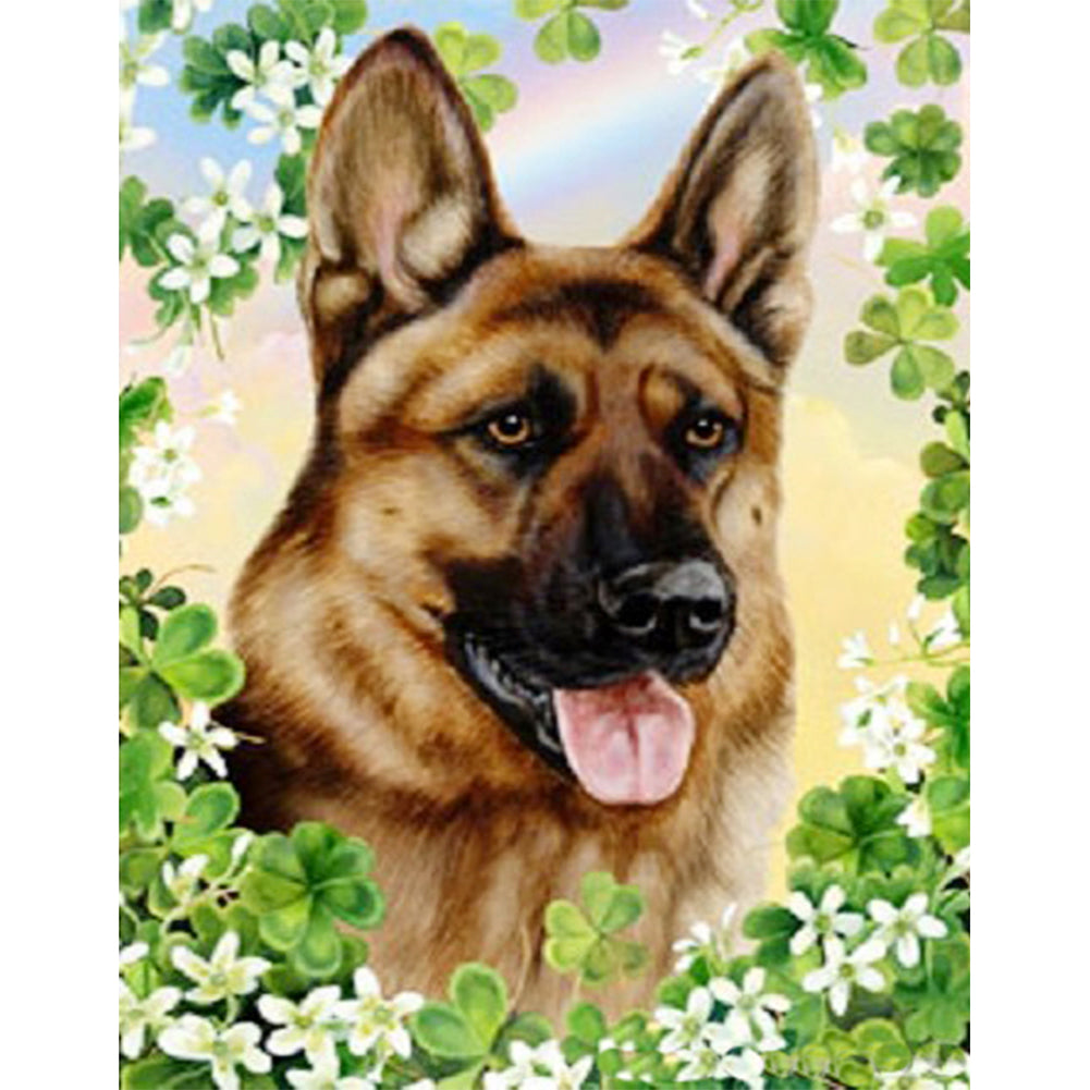 Dog - Full Square Drill Diamond Painting 30*40CM