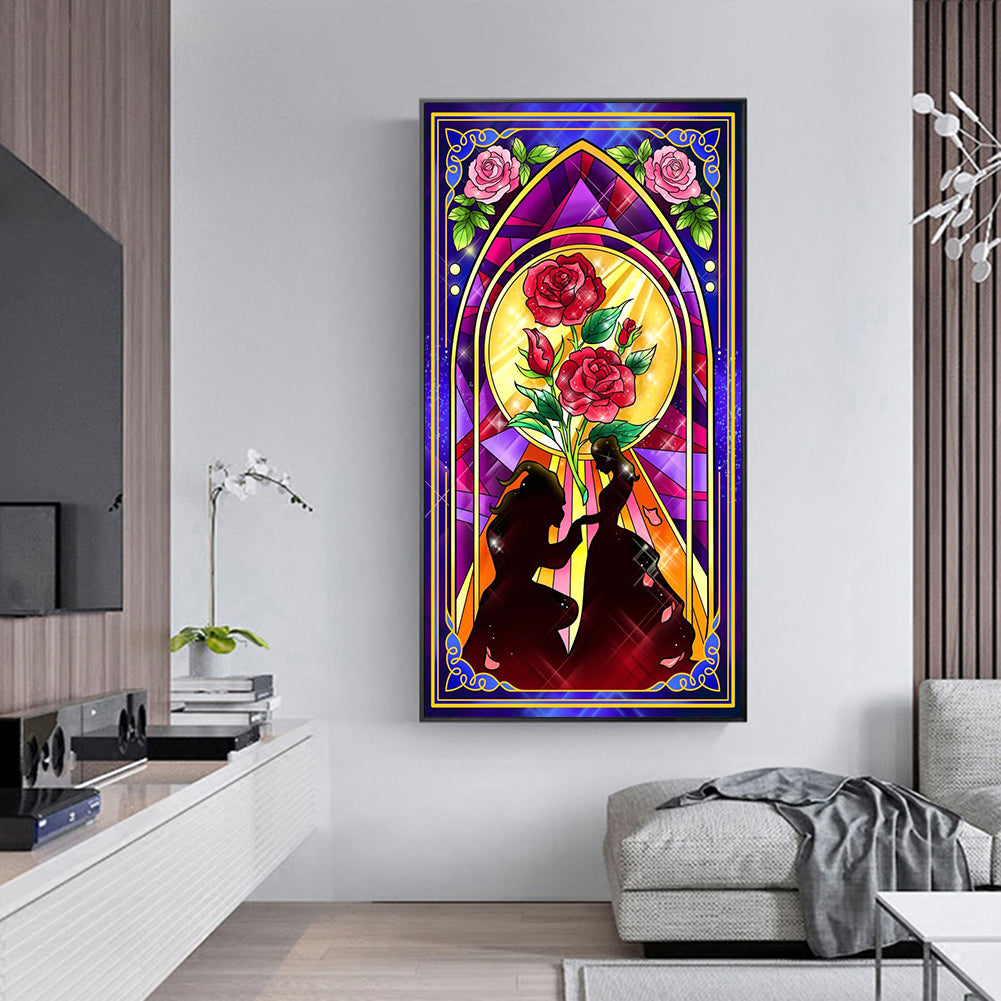 Woman Beast - Full Round Drill Diamond Painting 40*70CM