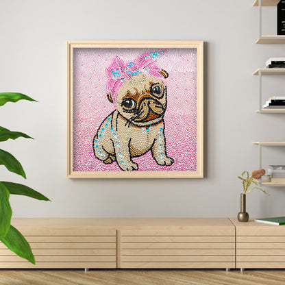 Dog - Special Shaped Drill Diamond Painting 30*30CM