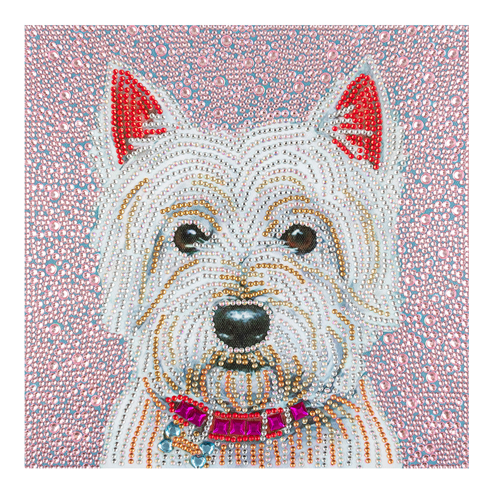 Dog - Special Shaped Drill Diamond Painting 30*30CM