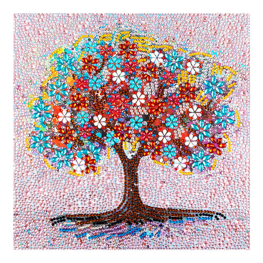 Tree - Special Shaped Drill Diamond Painting 30*30CM