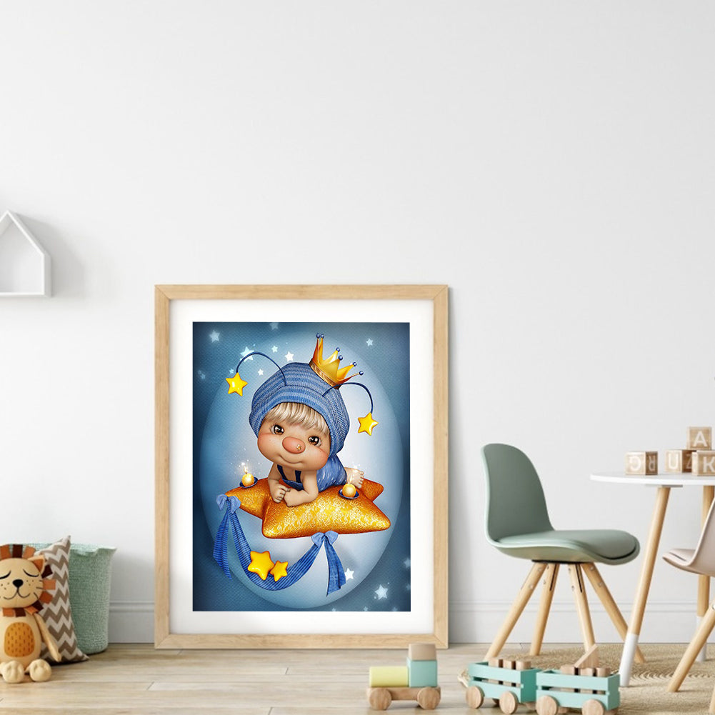 Elf Doll - Full Round Drill Diamond Painting 30*40CM