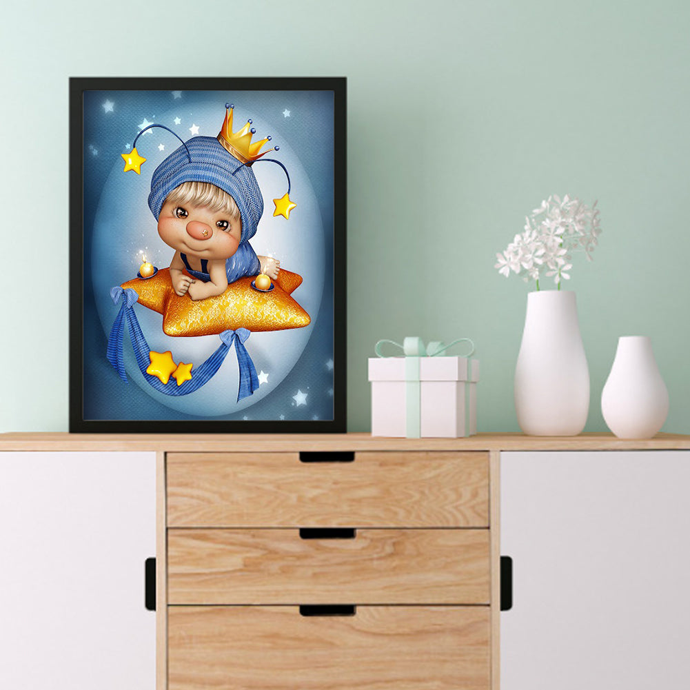 Elf Doll - Full Round Drill Diamond Painting 30*40CM