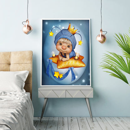Elf Doll - Full Round Drill Diamond Painting 30*40CM