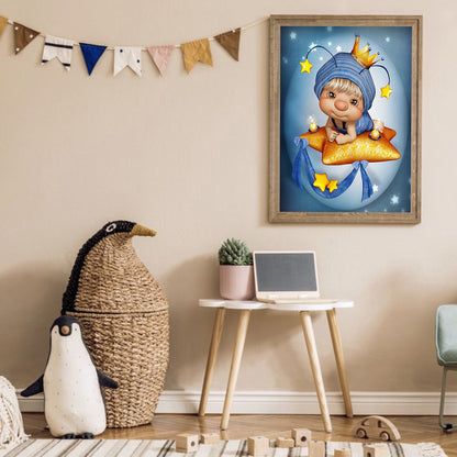 Elf Doll - Full Round Drill Diamond Painting 30*40CM