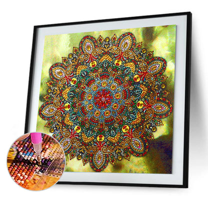 Datura - Special Shaped Drill Diamond Painting 30*30CM