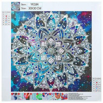 Datura - Special Shaped Drill Diamond Painting 30*30CM