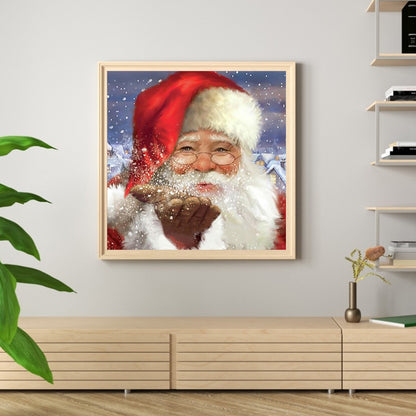 Santa Claus - Full Round Drill Diamond Painting 30*30CM