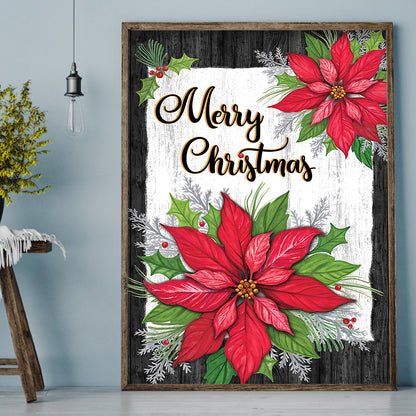 Merry Christmas - Full Round Drill Diamond Painting 30*40CM