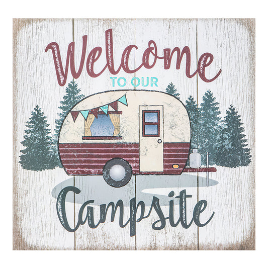 Outdoor Camping - Full Round Drill Diamond Painting 30*30CM