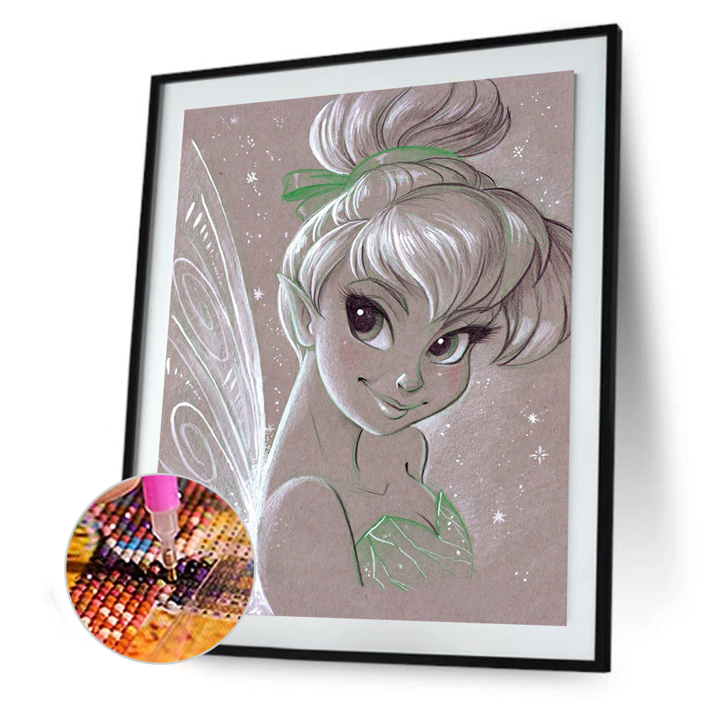 Cartoon Girl - Full Square Drill Diamond Painting 30*40CM