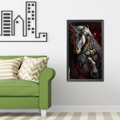 Skull Horse - Full Square Drill Diamond Painting 40*70CM