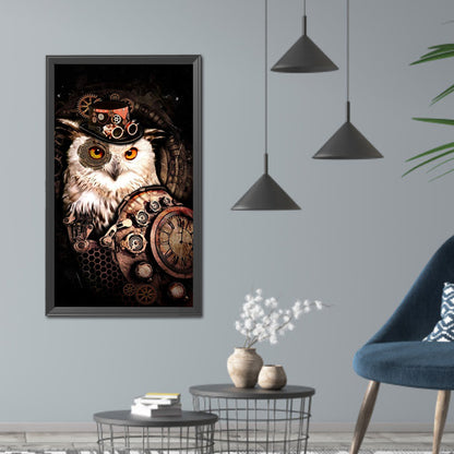 Robot Owl - Full Square Drill Diamond Painting 40*75CM